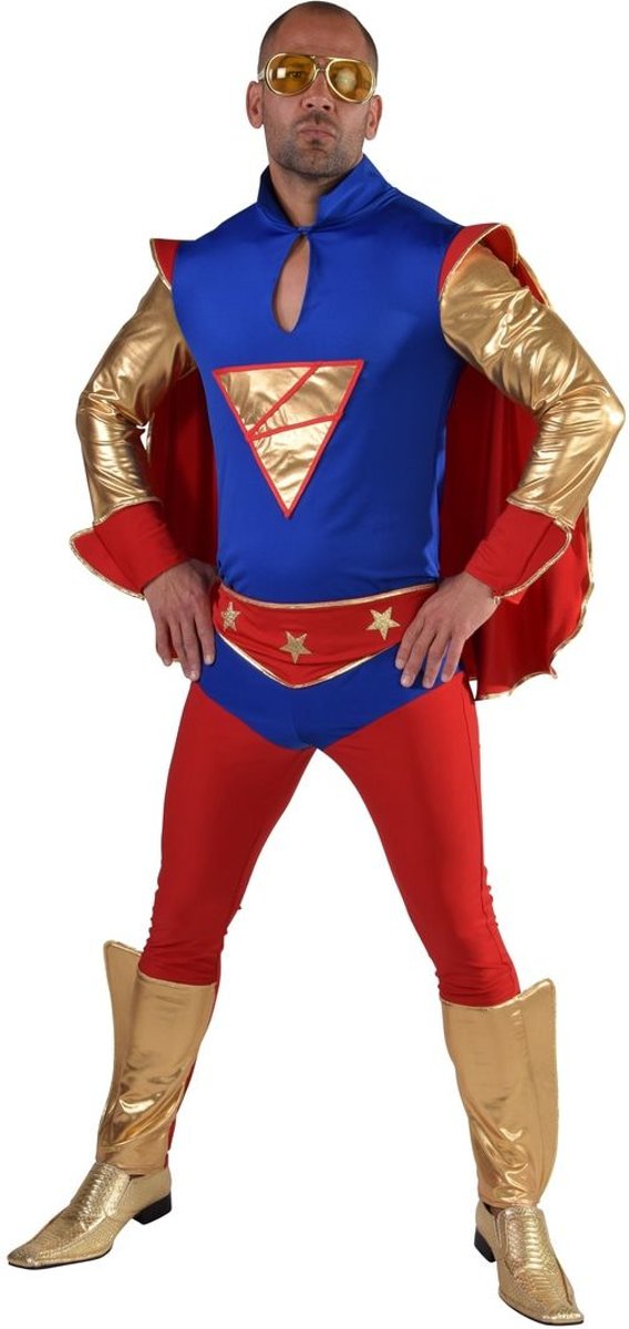 Superkrachten Superheld | Man | Medium | Carnaval kostuum | Verkleedkleding